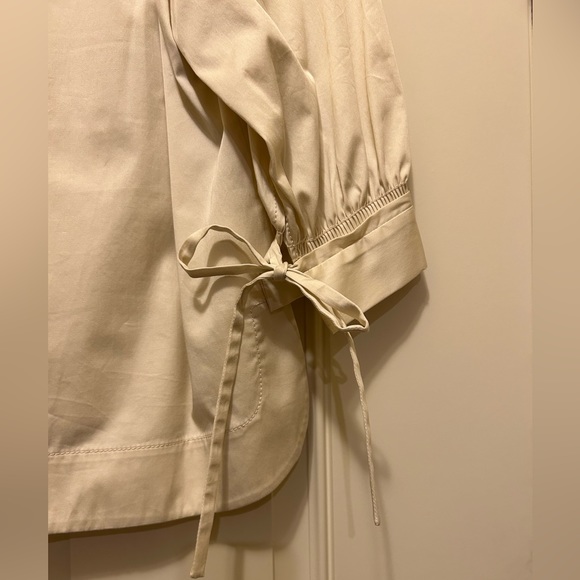 NWOT Rebecca Taylor Cream Color Top - Picture 2 of 4